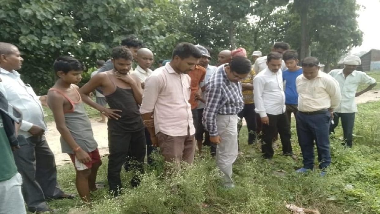 Leopard hunted cow in a cow shelter in lakhimpur kheri