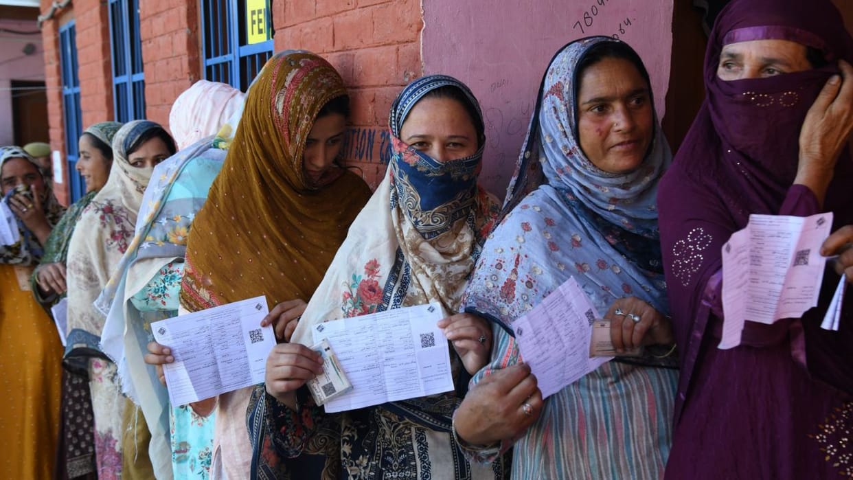 Jammu Kashmir Election Women voters outnumber men on six seats in valley