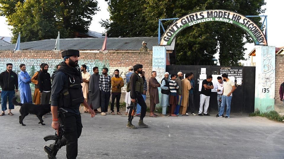Jammu and Kashmir assembly election 2024 See pictures of voting in the first phase