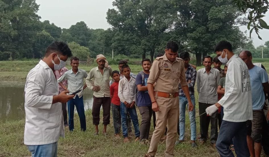 Body of molested teenager found in pond, injury marks on eyes and face, father accuses of murder