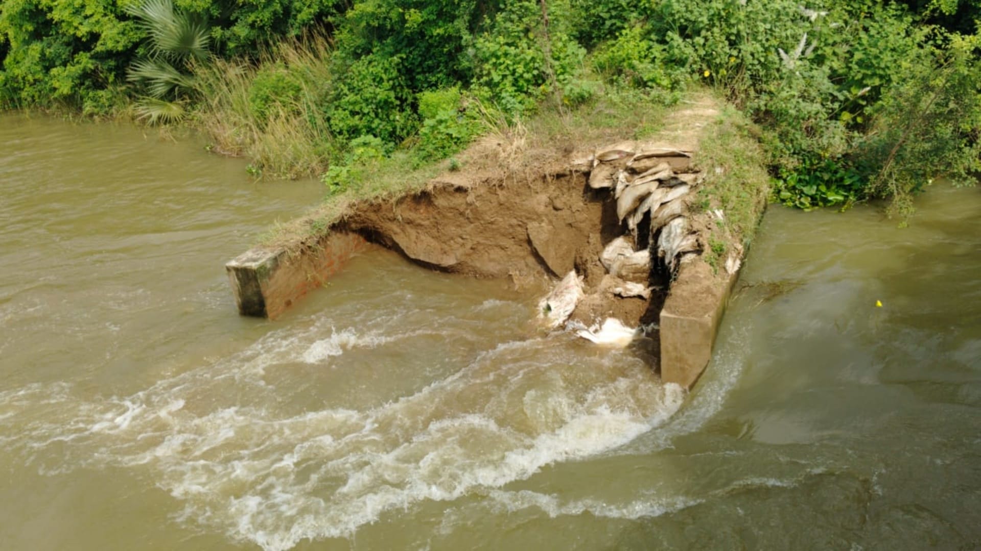 Nalanda: Lokain and Jirayan rivers Water level increased; Dozens of villages affected by flood crops destroyed