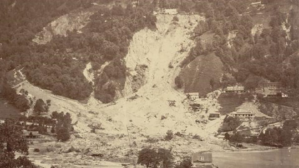 Danger of landslides from all directions in Nainital even today