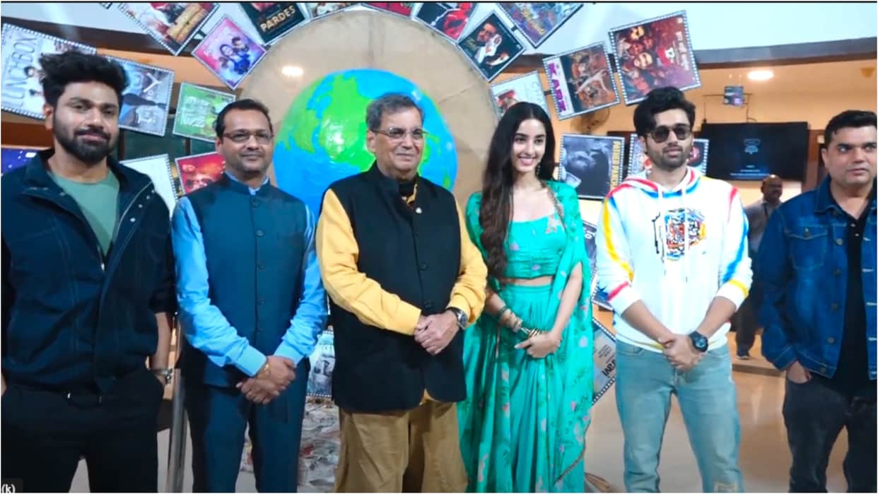 Shubhas Ghai and gadar 2 team attend inaugural ceremony of celebrate cinema 2024 anil sharma simrat utkarsh