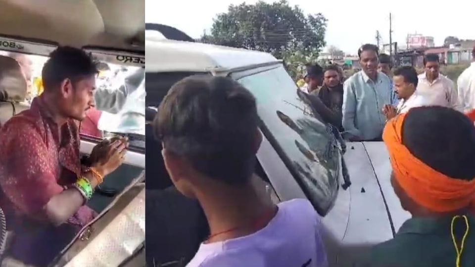 स्कूल वाहन में सो गया चालक