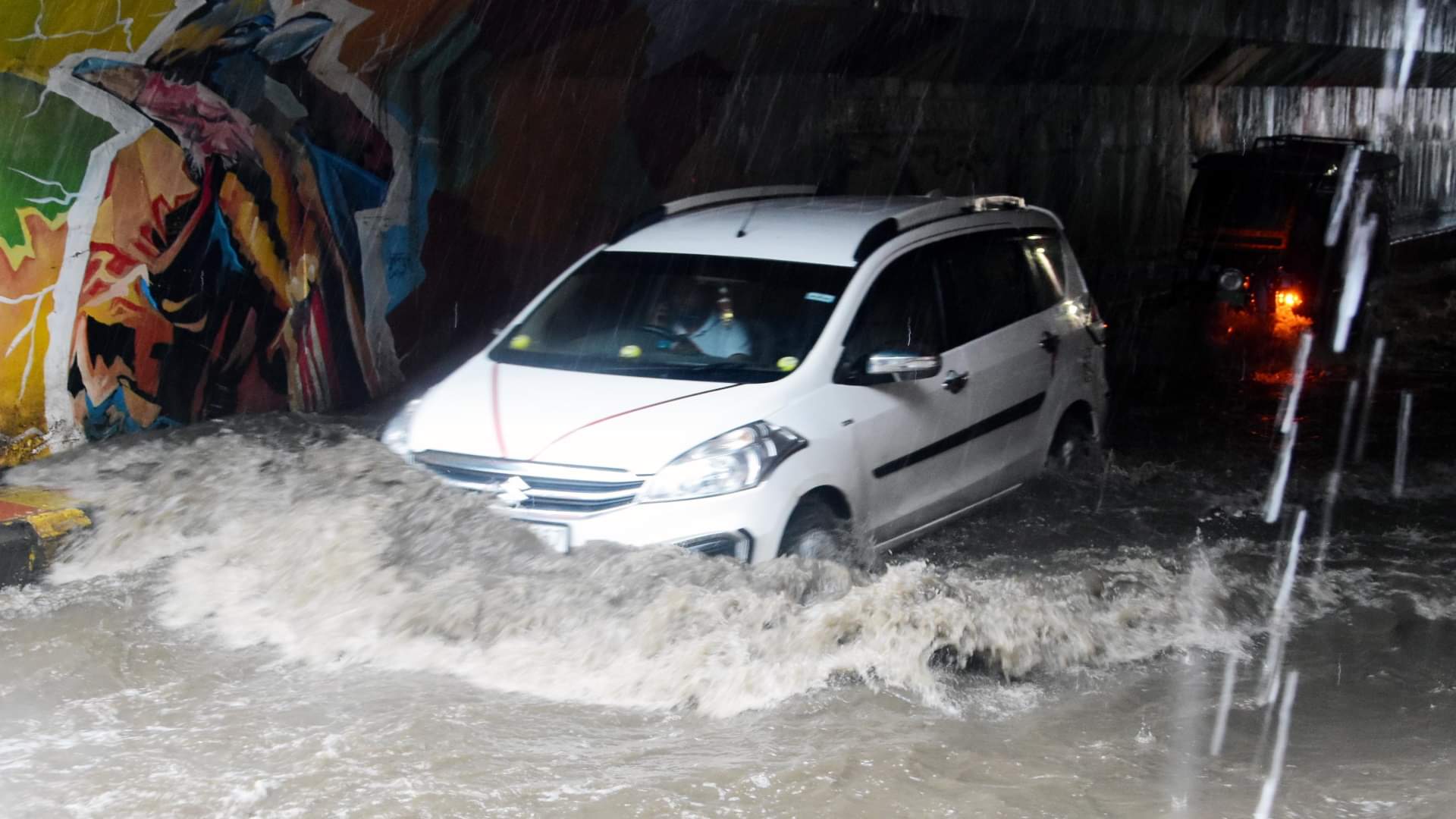 First the flood left people homeless, now the rain took away the roof