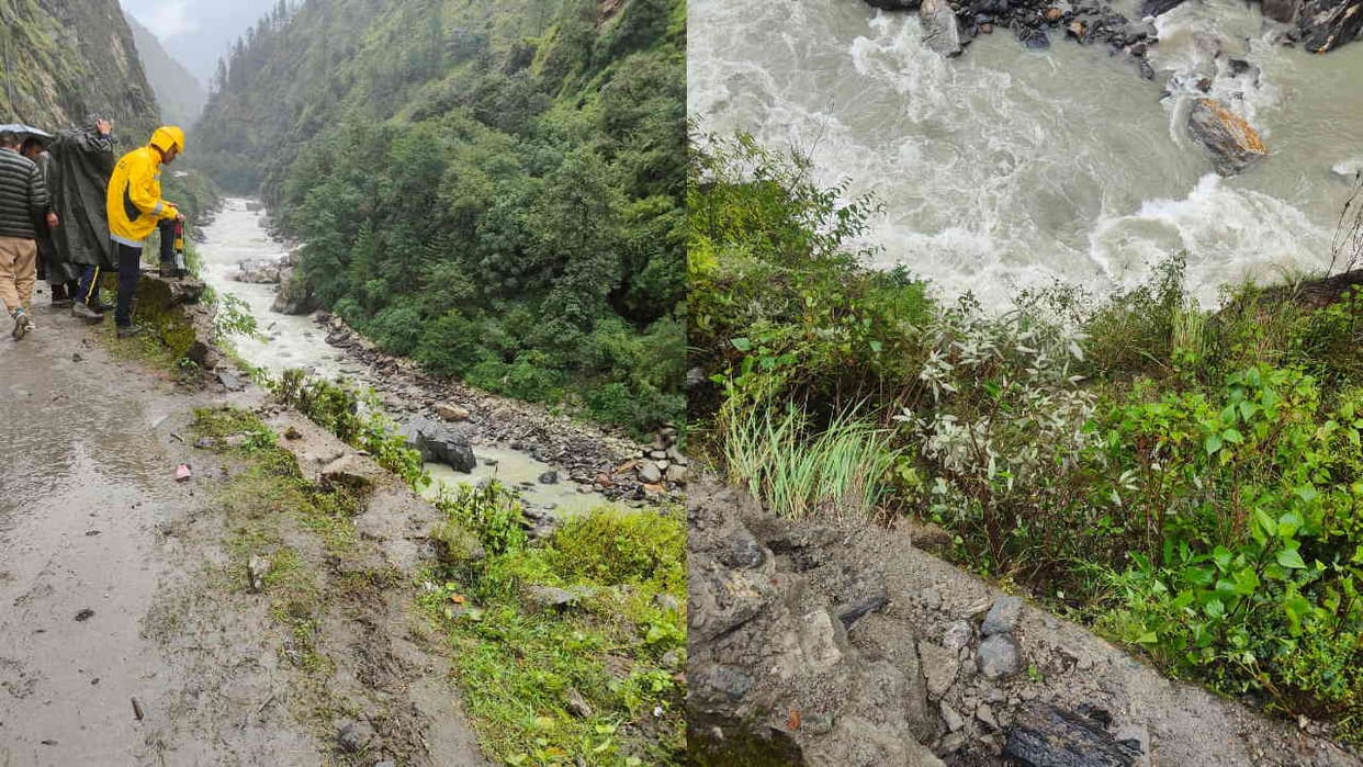 Accident in Uttarkashi vehicle missing river SDRF engaged in search Read All Updates in hindi
