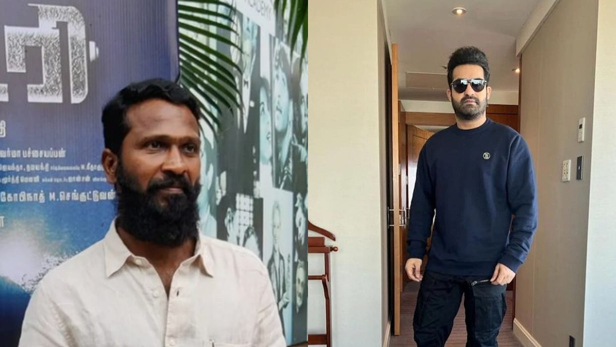 Devara actor Jr NTR want to work in a film with Tamil director VetriMaaran