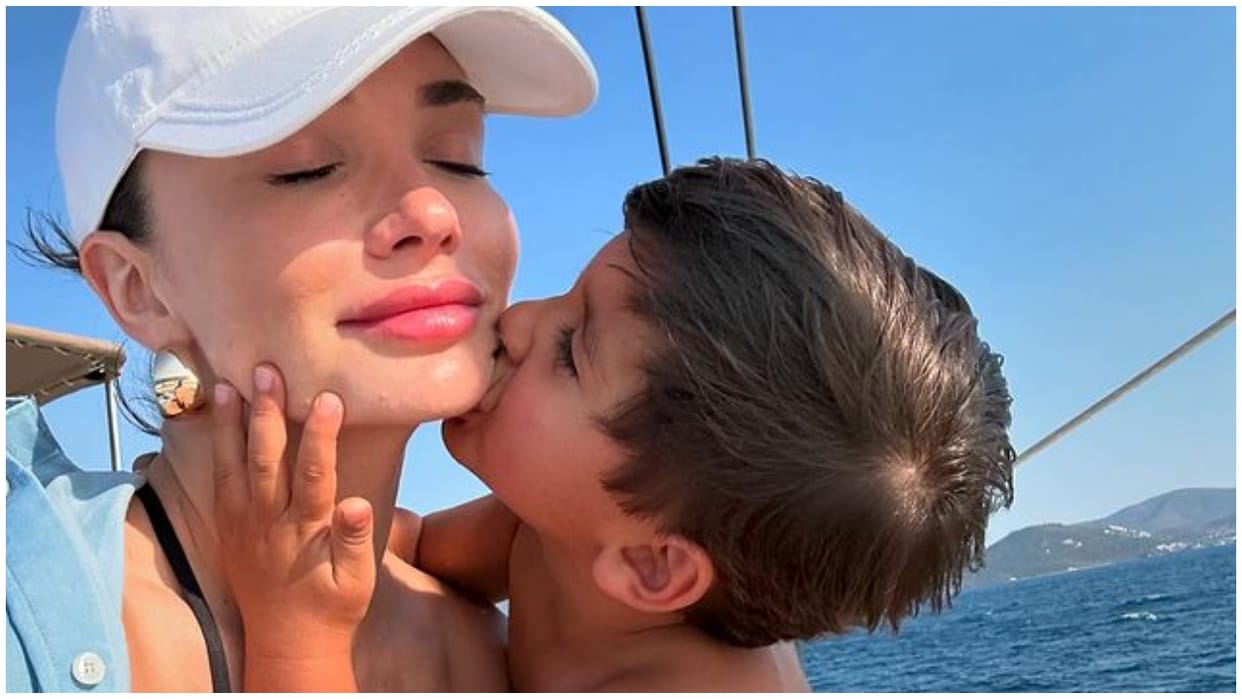 Singh Is Bling actress Amy Jackson shared cute pictures with her son Andreas on his birthday with a sweet note