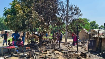 Bihar News : Bihar Police registered Case and arrested many people for arson and firing in Nawada