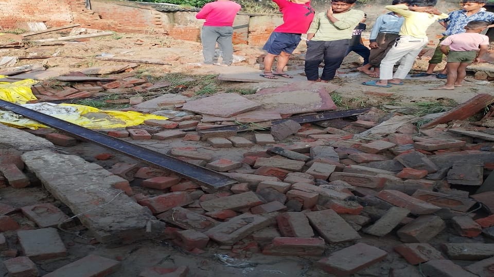 Trouble even after rain, 5 houses collapsed