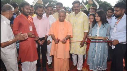 CM Yogi inaugurates floating restaurant on Gorakhpur Ramgarhtal