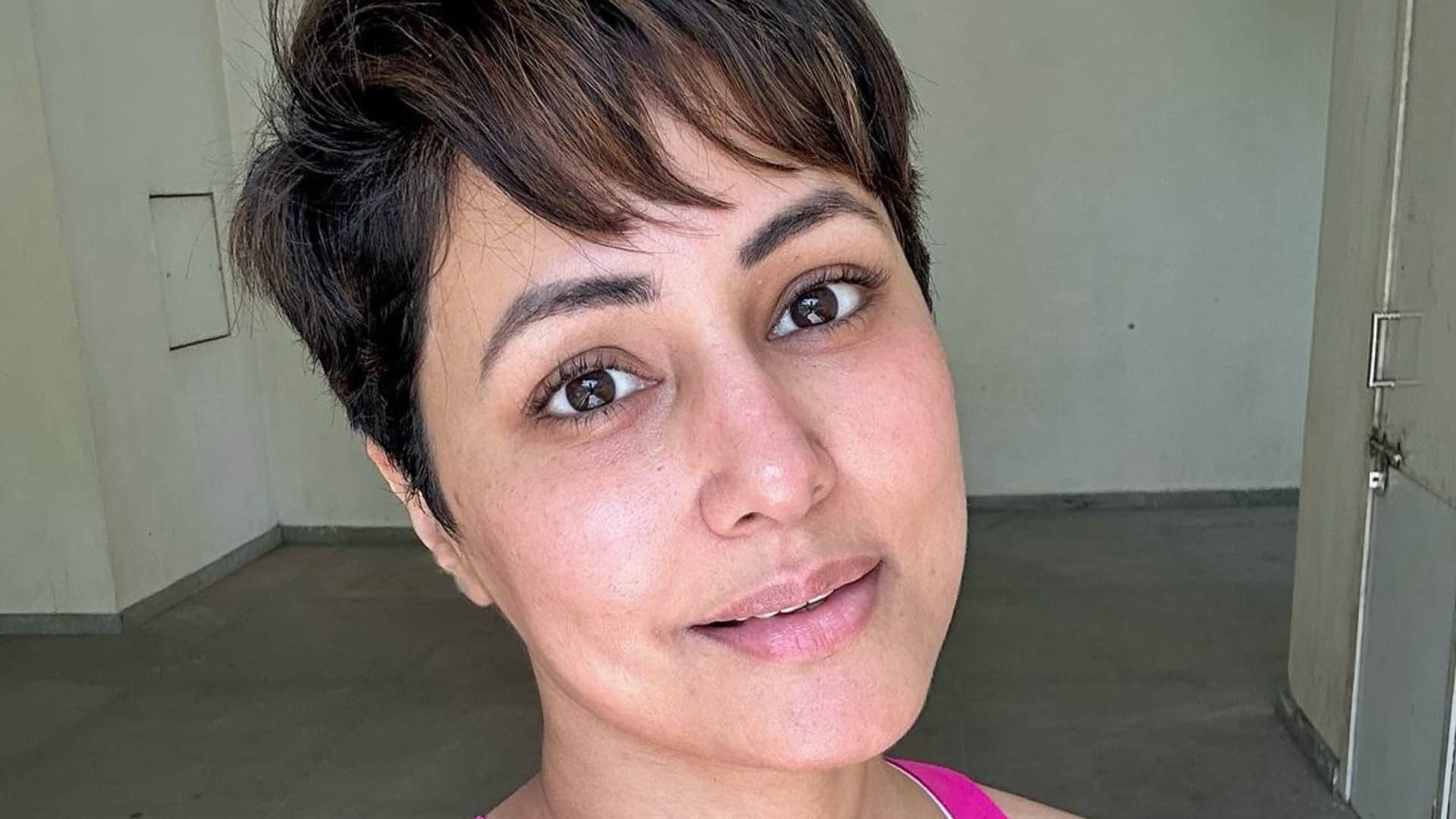 Griha Laxmi Actress Hina Khan says on navigating her cancer journey If my body allows it I will work