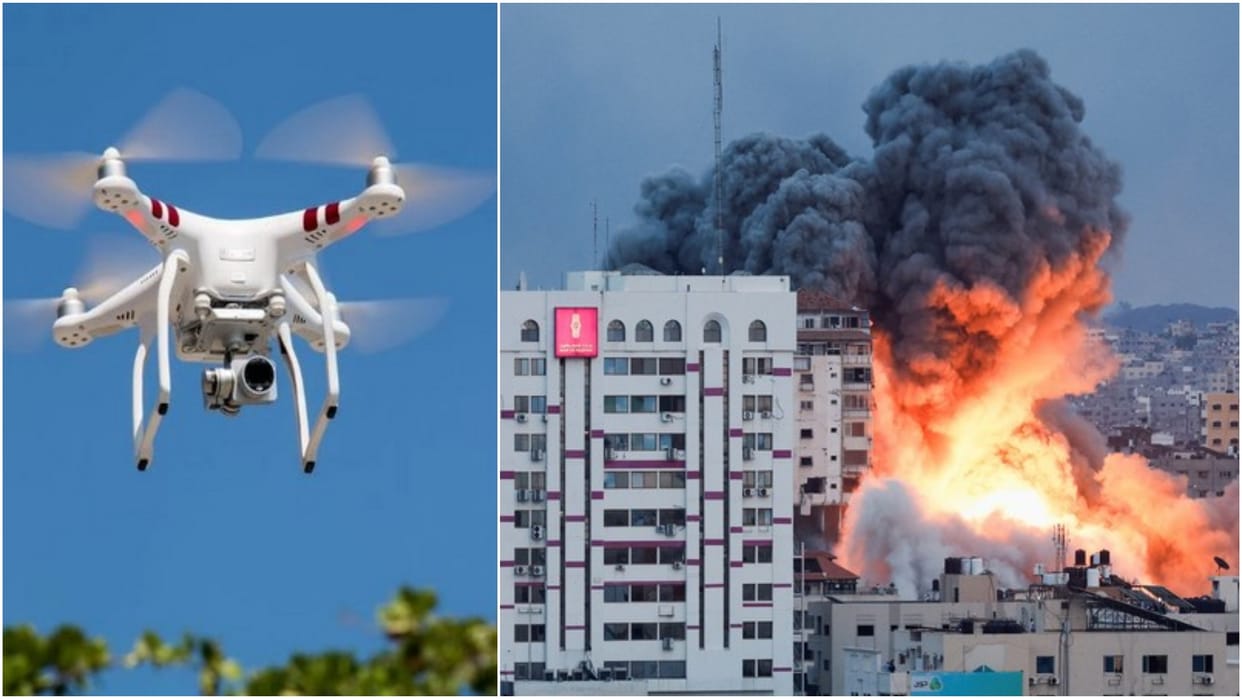 Hezbollah attacks Israel with drones as fears of widening war mount