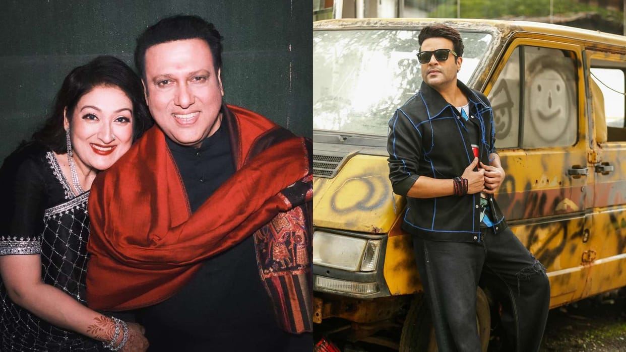In Netflix The Great Indian Kapil Show Govinda calls Krushna Abhishek Gadha jokingly