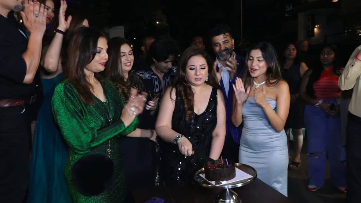 Munisha Khatwani Birthday Bash Sumbul touqeer khan poulomi das Donal bisht and many celebs attended party