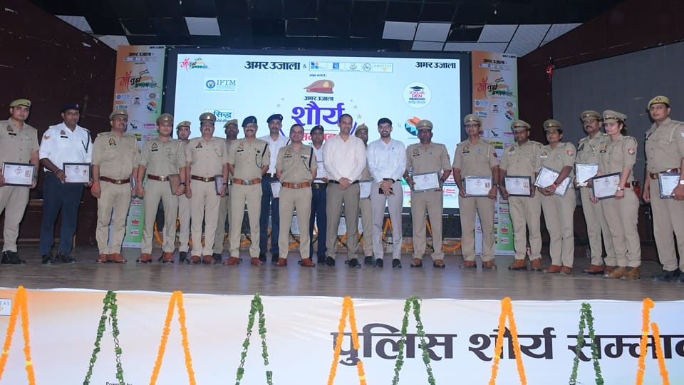 Maa Tujhe Pranam: Policemen's bravery honored in Moradabad, faces lit up when they received appreciation