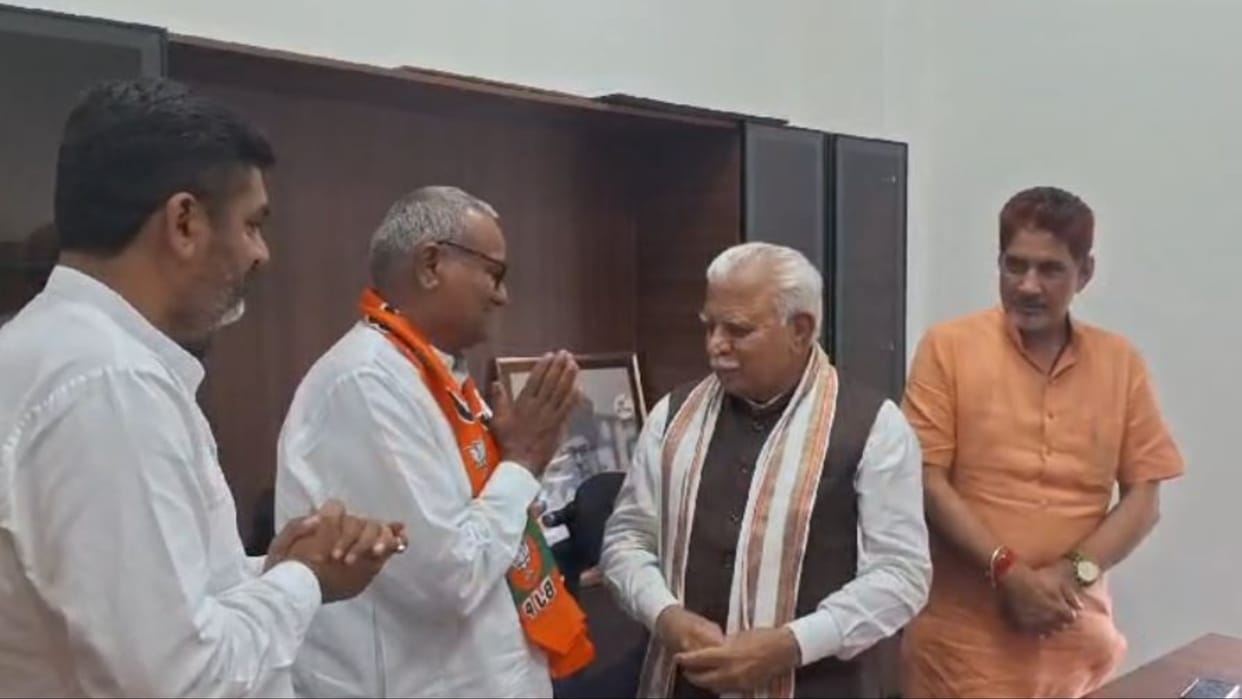 Haryana: INLD suffered a big blow in Narwana, two-time former MLA Pirathi Nambardar joined BJP