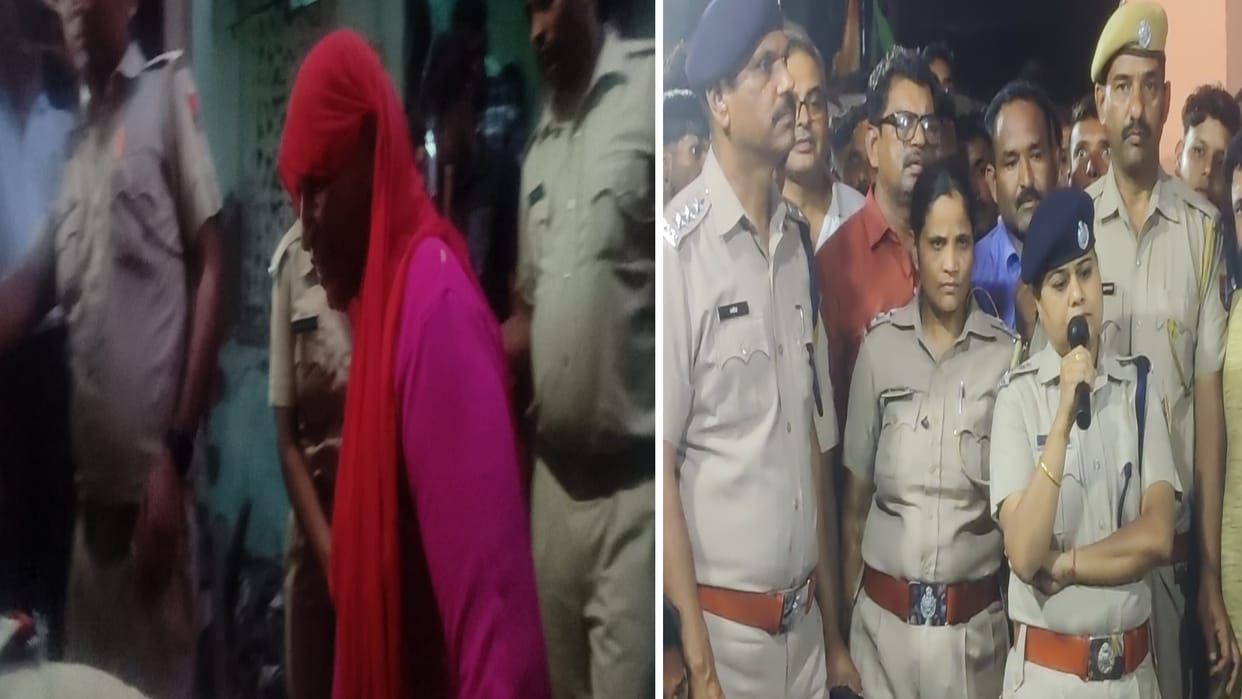 Shahpura: Unwanted material found in Ganesh Utsav Pandal, tense situation created, suspicious woman in custody