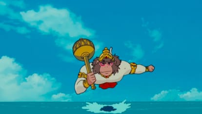 Ramayana The Legend of Prince Rama hindi version arun govil amrish puri shatrughan sinha Namrata Sahni voiced