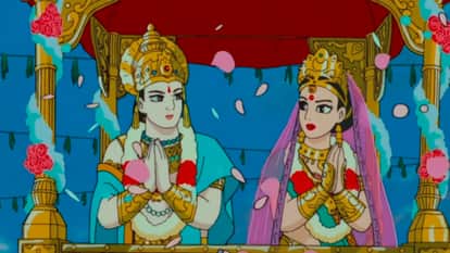 Ramayana The Legend of Prince Rama hindi version arun govil amrish puri shatrughan sinha Namrata Sahni voiced