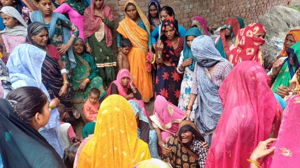 Couple dies in Sambhal: Cattle shed wall collapsed amid rain, couple died after being buried under debris