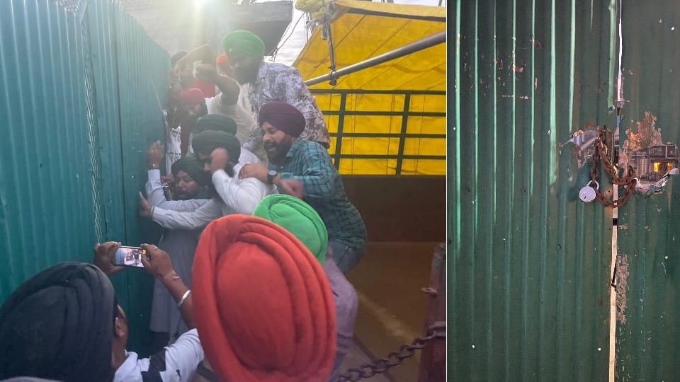 Farmers locked gate of sugar mill in Phagwara outstanding amount of Rs 27 crore