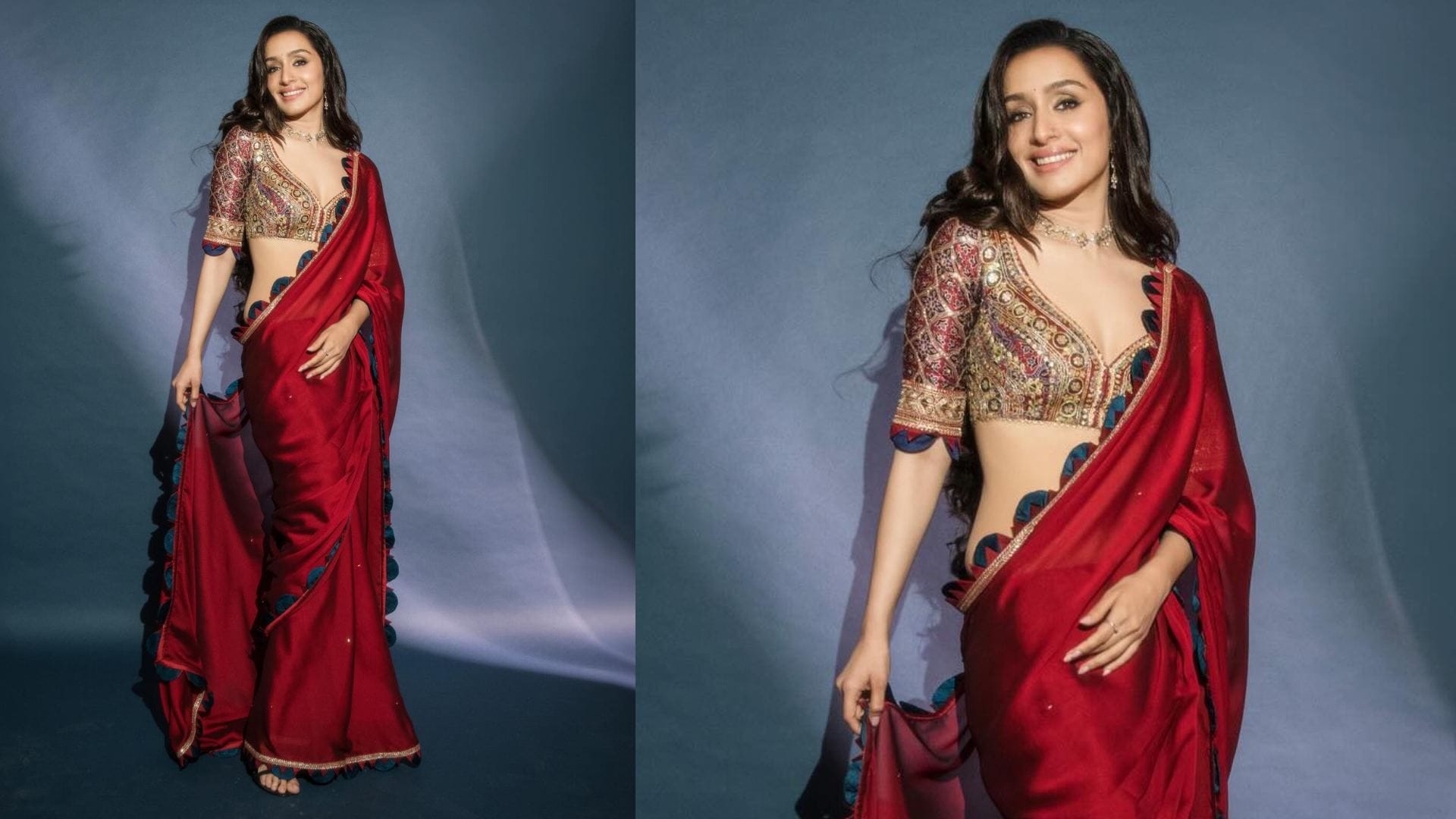 Trendy Outfit For Festival inspired by stree 2 actress shraddha kapoor