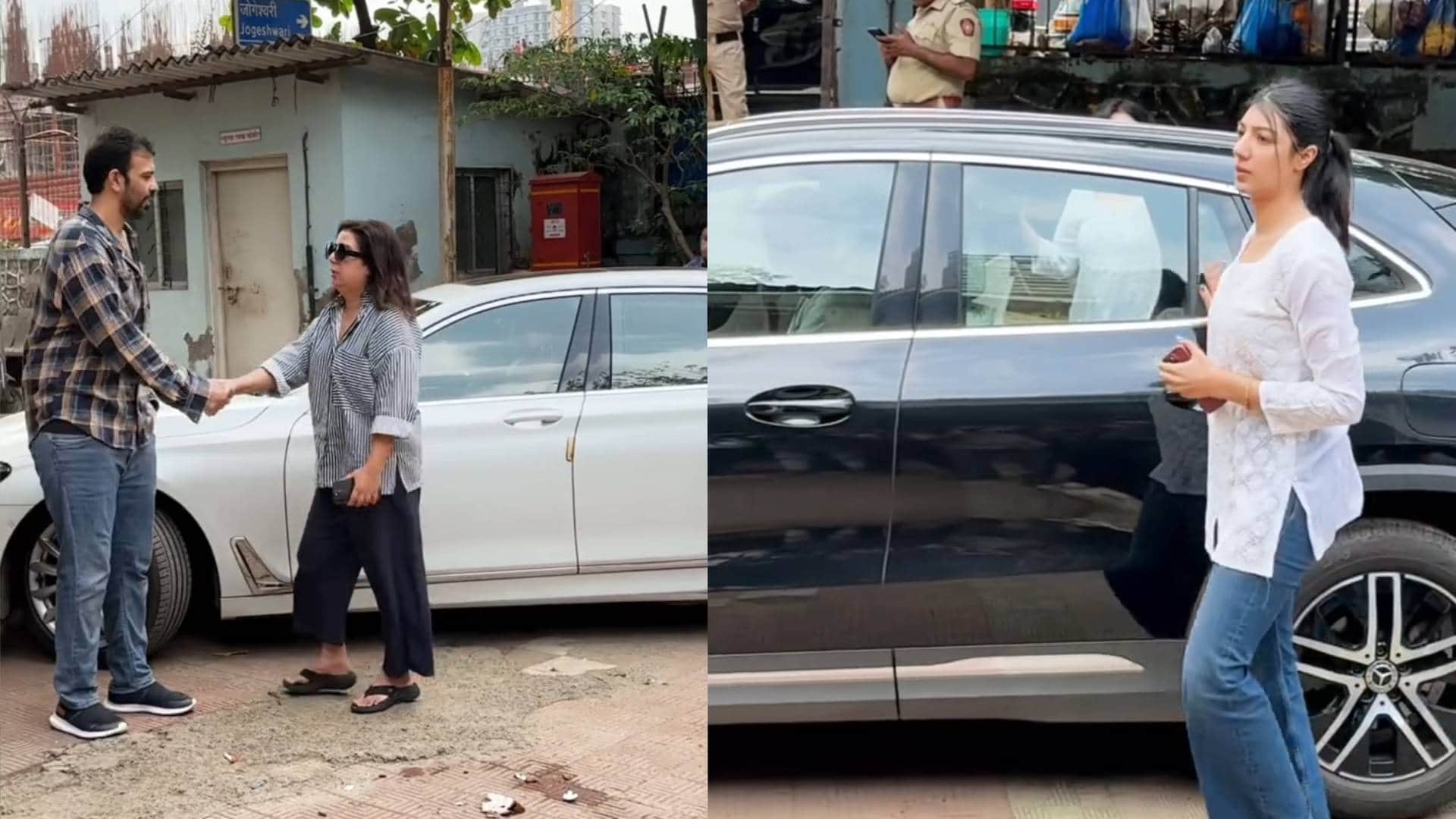 Himesh Reshammiya father Vipin Reshammiya Funeral attended farah khan sajid khan Iulia Vantur many celebs