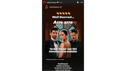 Arjun Kapoor say well deserved for Anil Kapoor series the night manager nominated for Emmy Award