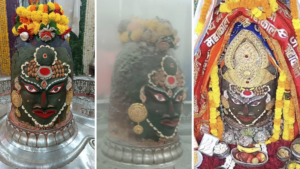 Ujjain Mahakal Bhasma Aarti Darshan, thousands of devotees arrived, decorated with hemp