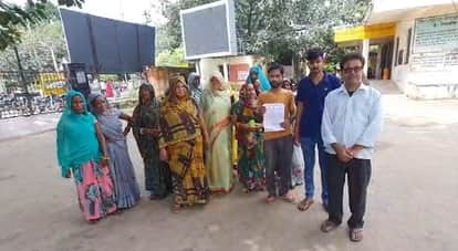 Karauli News: Protest against illegal slaughterhouse and meat shops in Karauli