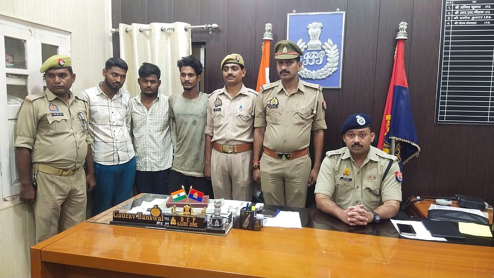 Police arrested three accused of murder of youth in Varanasi