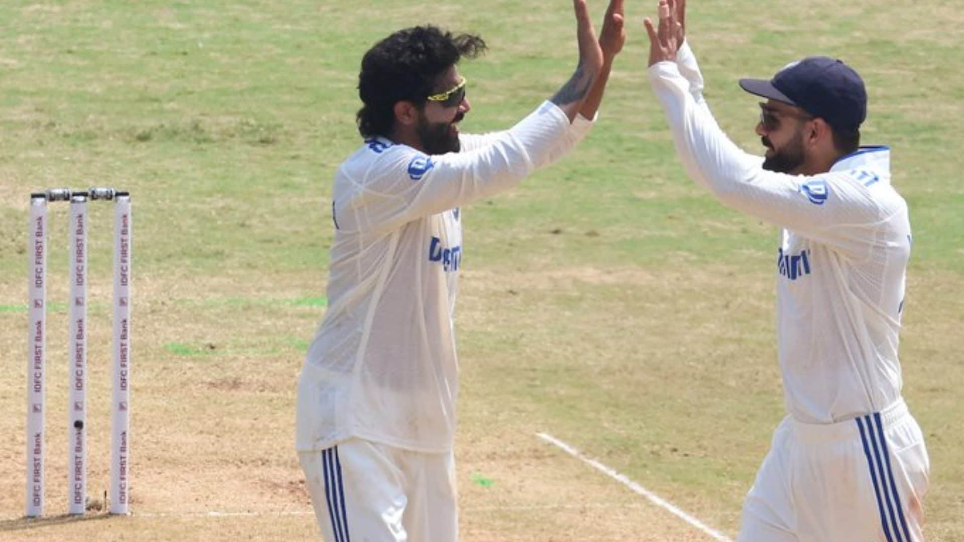 IND vs BAN: Ravindra Jadeja completes 300 wickets in Tests, second fastest Indian to do so in terms of ball