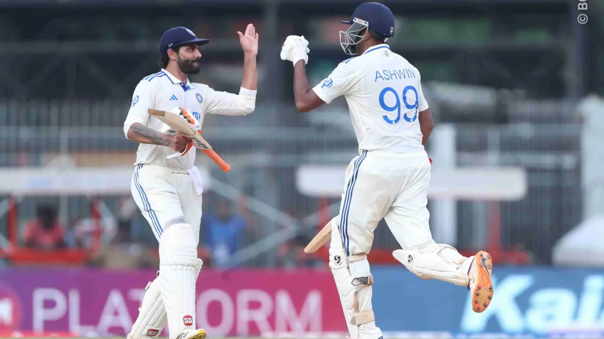 IND vs BAN: Ravindra Jadeja completes 300 wickets in Tests, second fastest Indian to do so in terms of ball