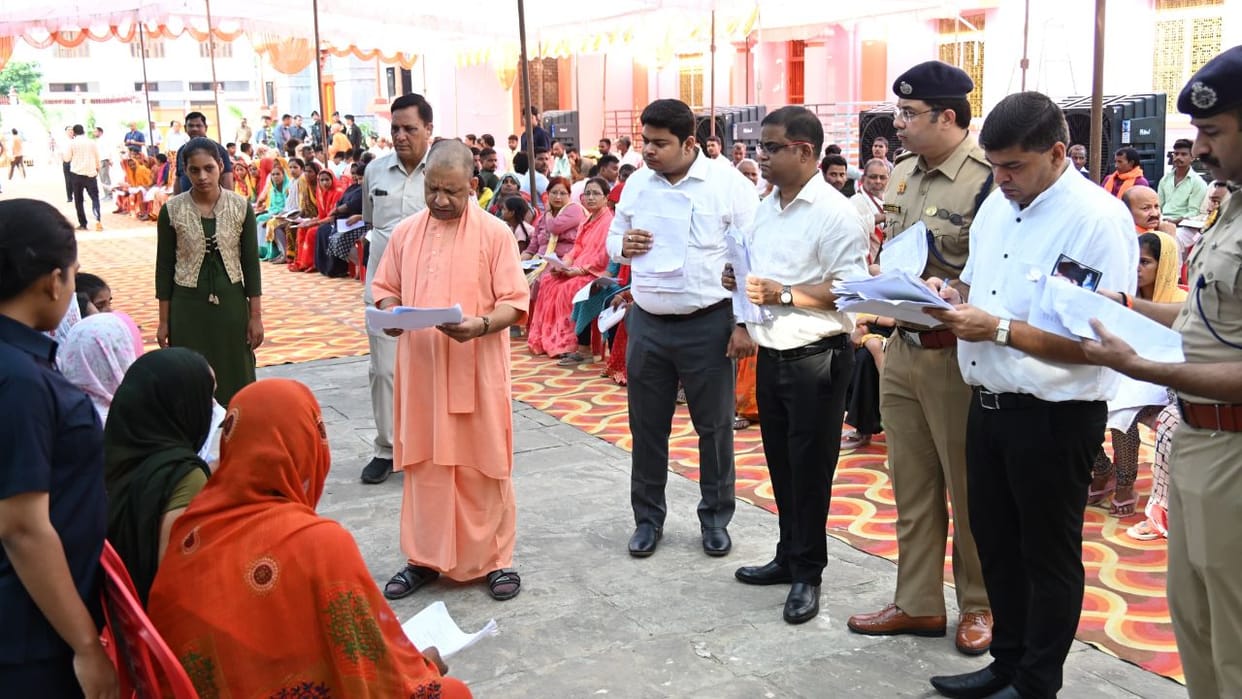 Gorakhpur: CM Yogi's public philosophy, 'quick solution to problems, assurance of strict action against land m