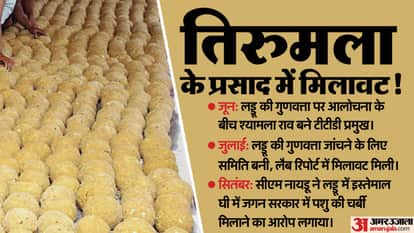 तिरुमला के प्रसाद में मिलावट !