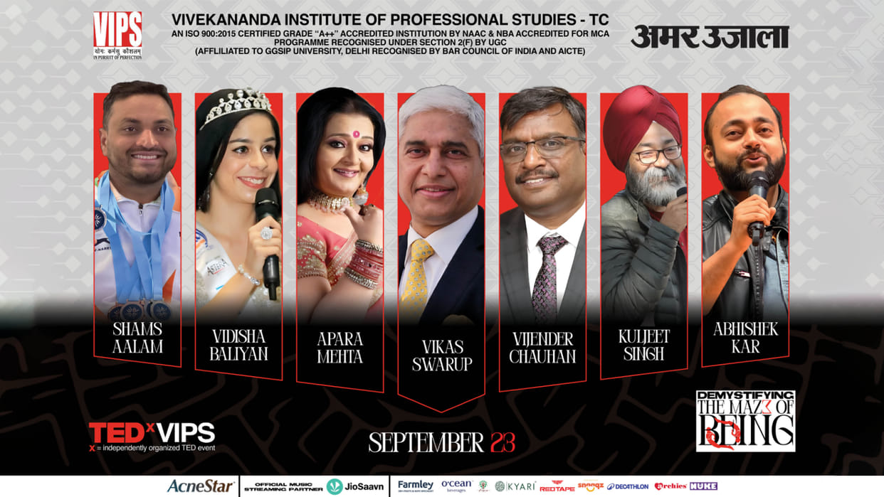 Vivekananda Institute of Professional Studies ready to host two-day event TEDxVIPS, opening tomorrow