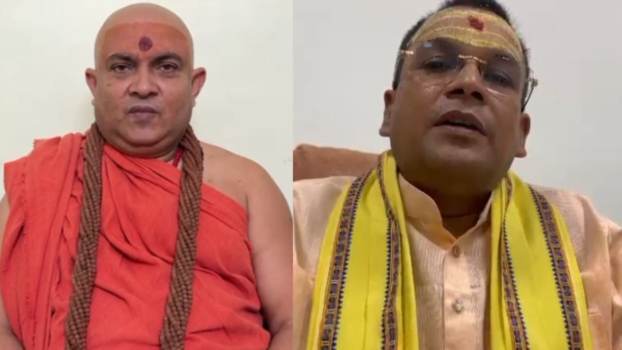 Tirupati Balaji Prasadam Laddu Dispute Varanasi saints called religious crime
