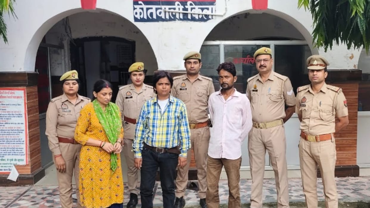 three people including sister arrested for killing her brother in Bareilly