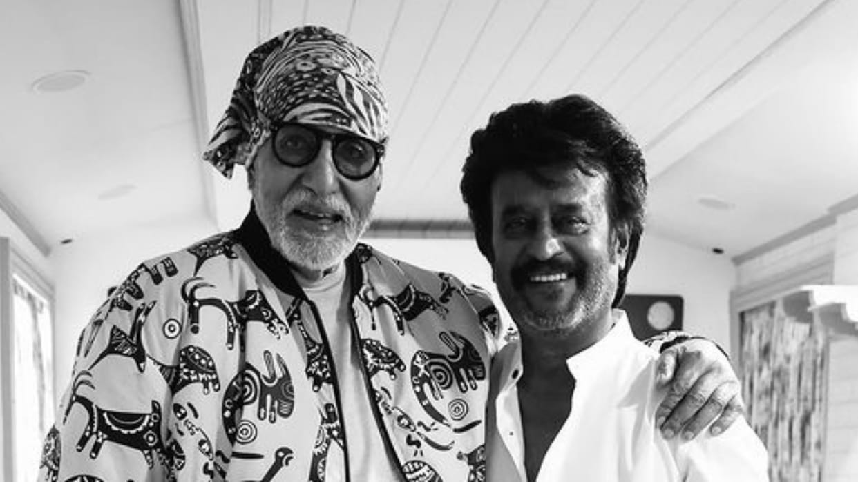 Vettaiyan Actor Rajinikanth dedicated an emotional tribute for Amitabh Bachchan On Audio Launch Event