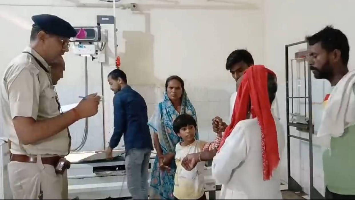 Nalanda Grandfather and granddaughter injured in firing Surat fight reaches Bihar seven people made accused