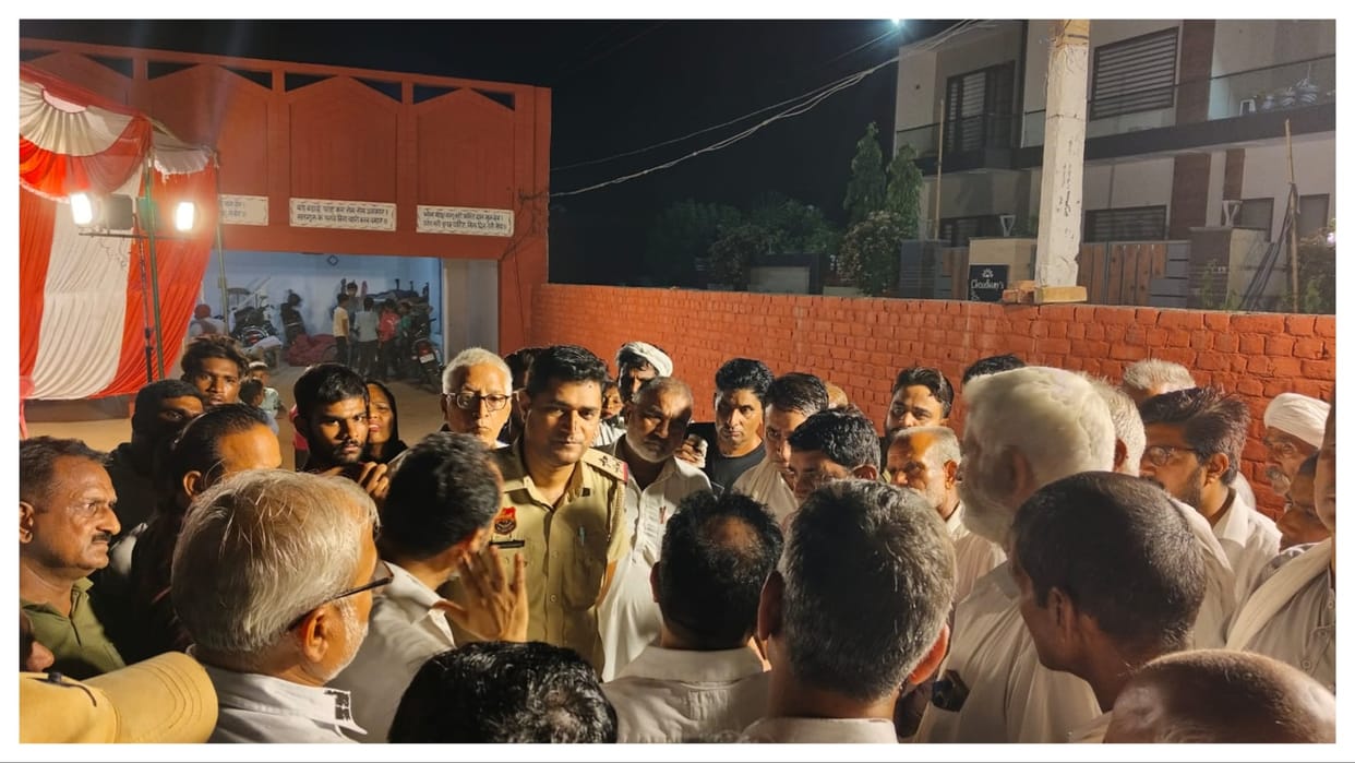 Fatehabad: Controversy over Vakil Sahib's tribute meeting in Dera Begumpura Dham, police stopped