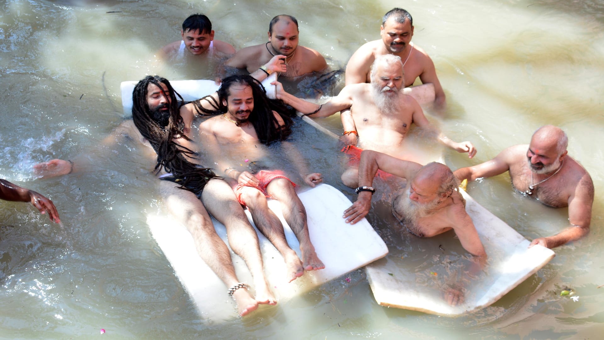 Relief camps started getting evacuated as flood water receded from the alluvium