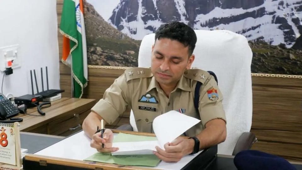 SSP Prahlad Narayan Meena gave a big message against drugs by taking swift action in haldwani