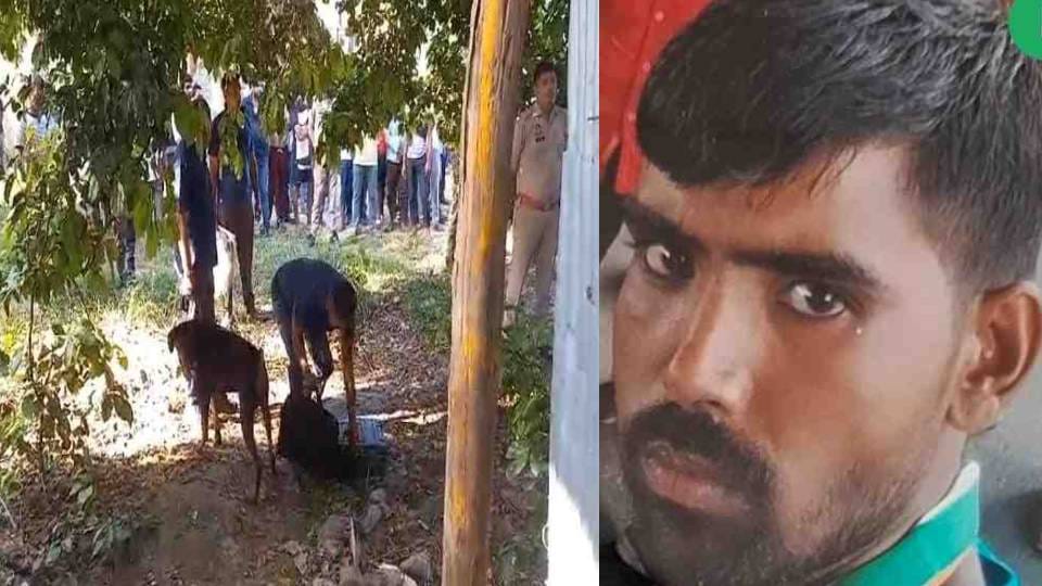 body of ration contractor was found hanging from noose near FCI godown in Etah