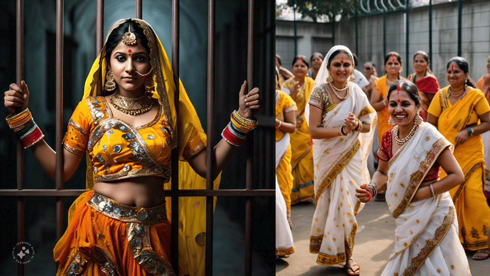 indore news garba navratri jail event womens girls