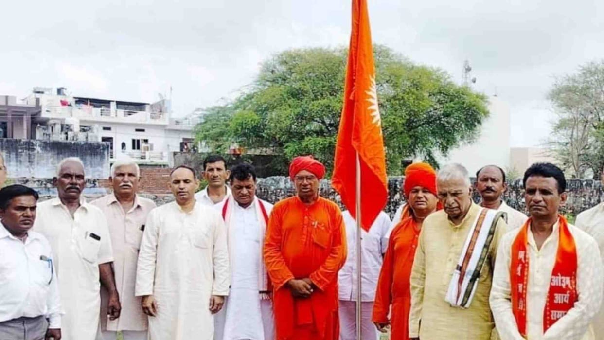 Kekri News: Swami Chetanananda appealed to adopt organic farming in the spiritual conference