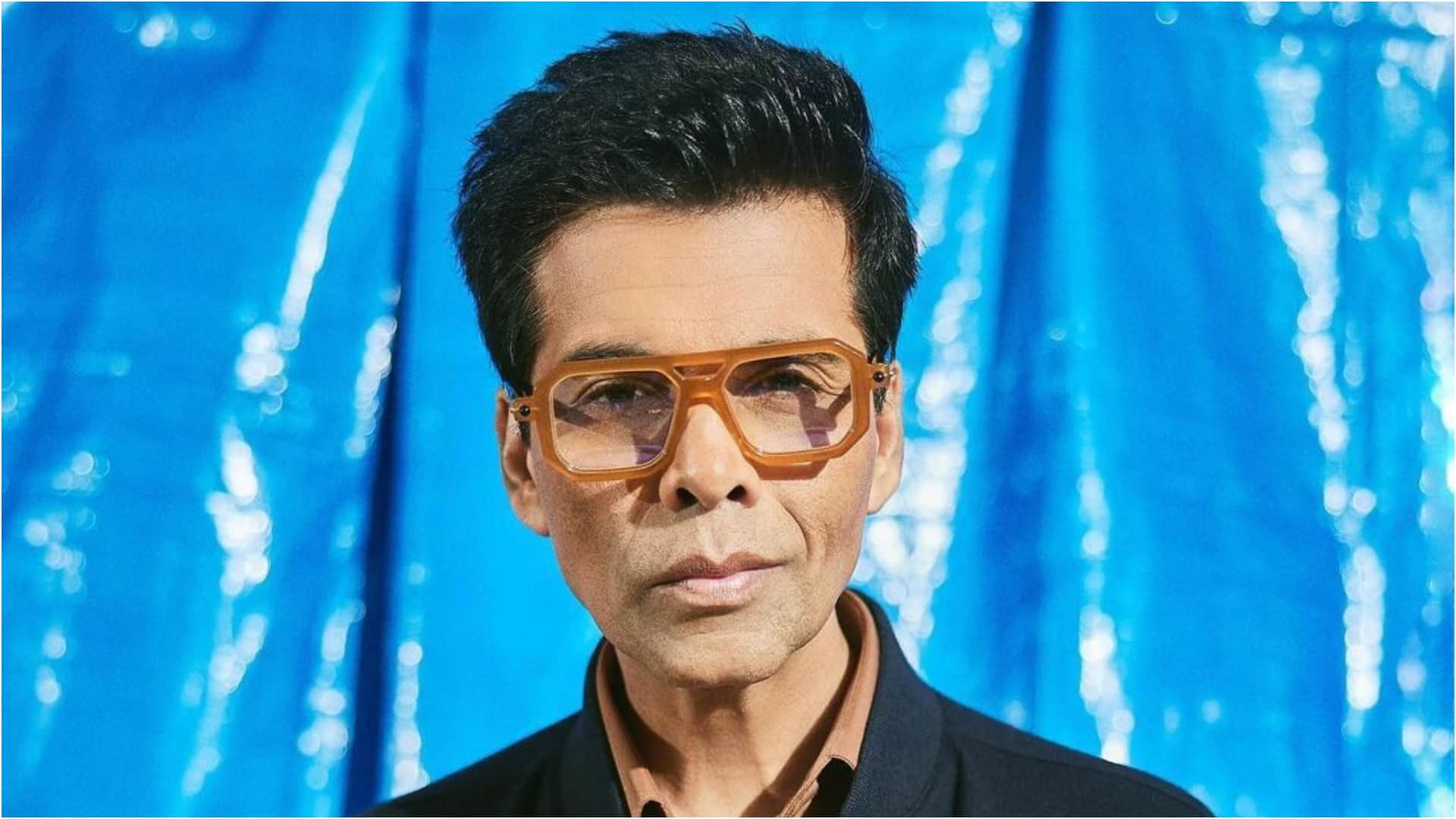 Karan Johar Latest Viral video With Son Yash Mocks His Pout Daughter Roohi Asks Him To Stop Taking Selfies