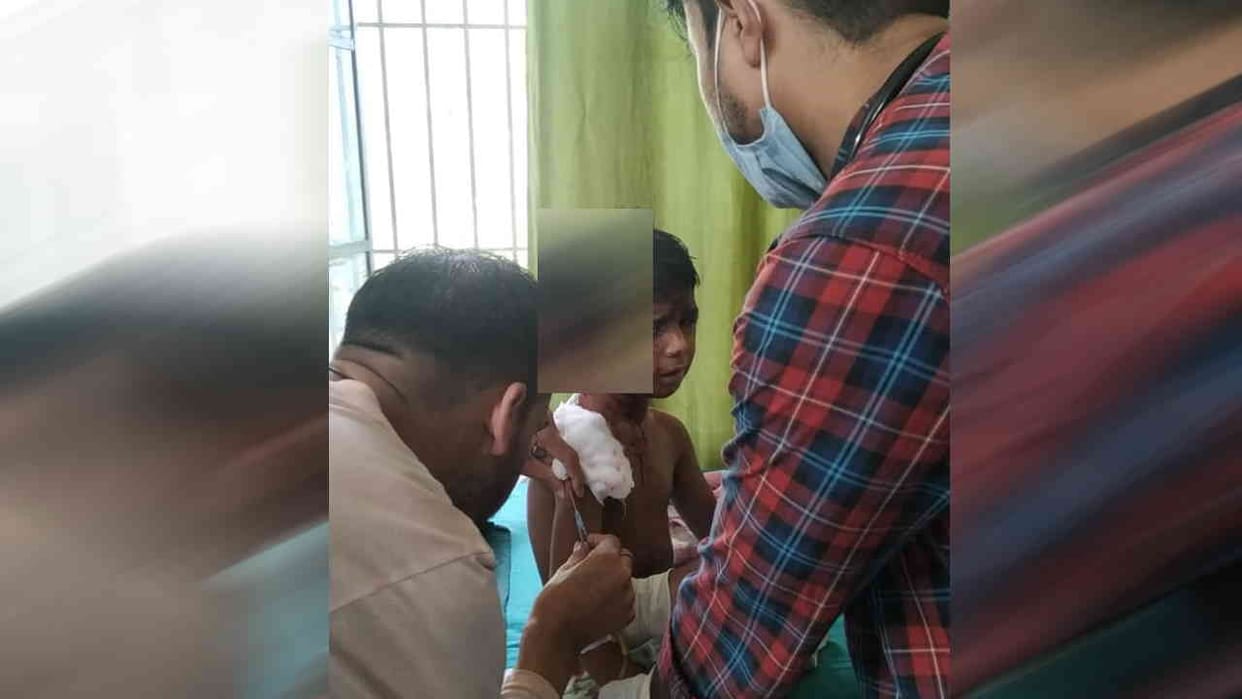 leopard attacked a Seven year old child who had come out to defecate In Pauri Uttarakhand News in Hindi