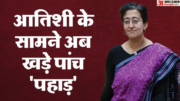 Atishi Have To Fave These Five Challenges As She Becomes New Chief Minister Of Delhi – Amar Ujala Hindi News Live